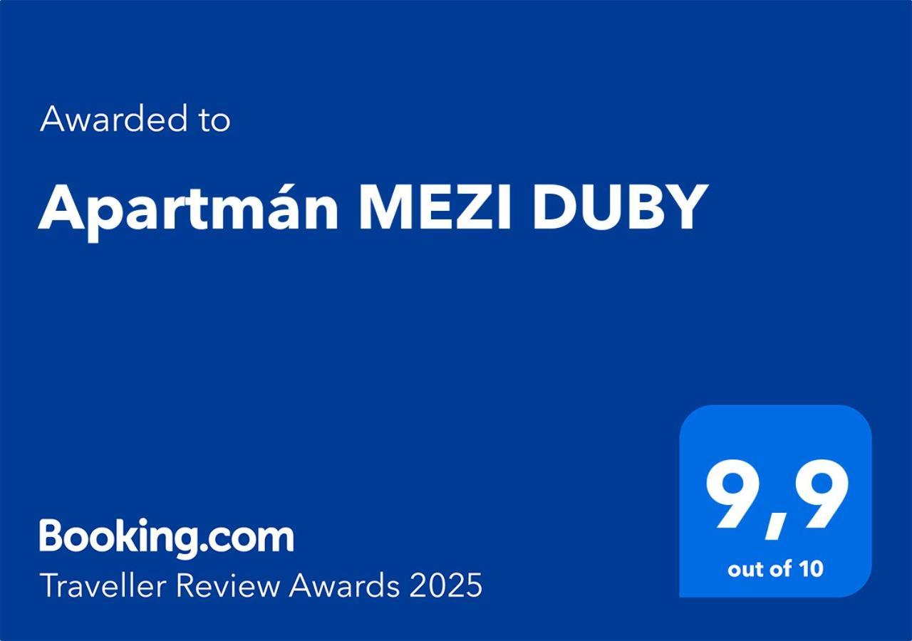 Apartman Mezi Duby Osecna Eksteriør bilde